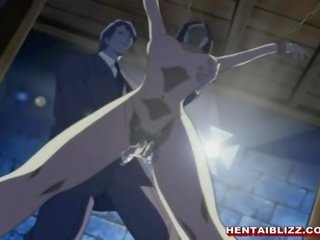 Nakatali hentai policewoman pagkuha fucked may a baril pataas nila puke