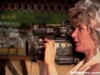 Retro milf in anal scene