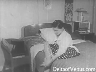 Вінтажний x номінальний фільм 1950-ті роки - вуайеріст ебать - peeping tom